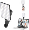 pictures of ez selfie light used on laptop and phone
